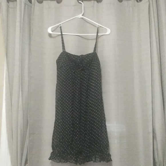 Polka dot ruffle girls dress - Picture 1 of 4